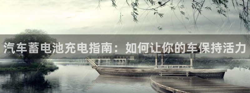 优发国际怎么样：汽车蓄电池充电指南：如何让你的车保持活力