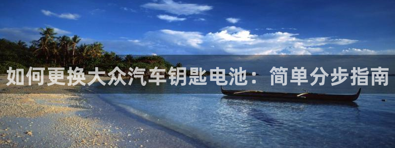 优发国际官网登陆：如何更换大众汽车钥匙电池：简单分步指南