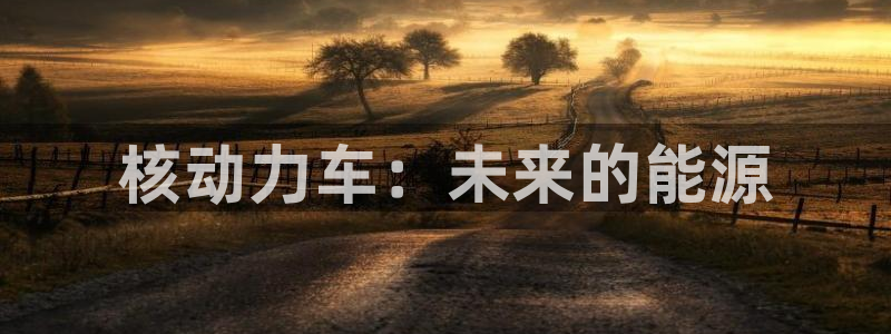 优发国际游戏网站：核动力车：未来的能源
