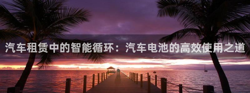 优发国际网官网17o8：汽车租赁中的智能循环：汽车电池的高效使用之道