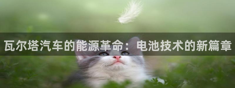 优发娱乐pc版官网：瓦尔塔汽车的能源革命：电池技术的新篇章